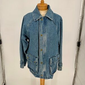 VTG Women’s Light Wash Denim Jacket sz M